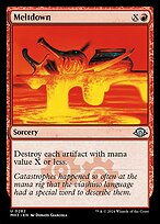 Magic the Gathering Card - Meltdown - MTG Circle