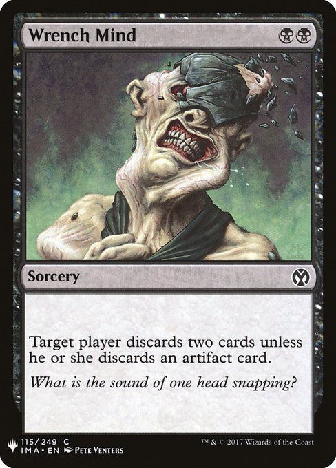 Magic the Gathering Card - Wrench Mind - MTG Circle