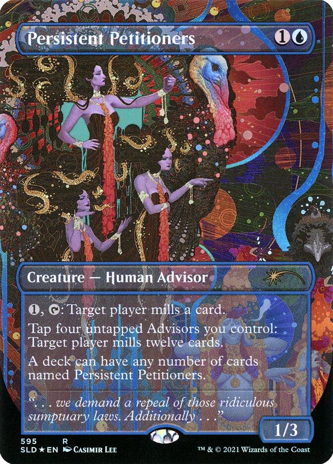 Magic the Gathering Card - Persistent Petitioners - MTG Circle