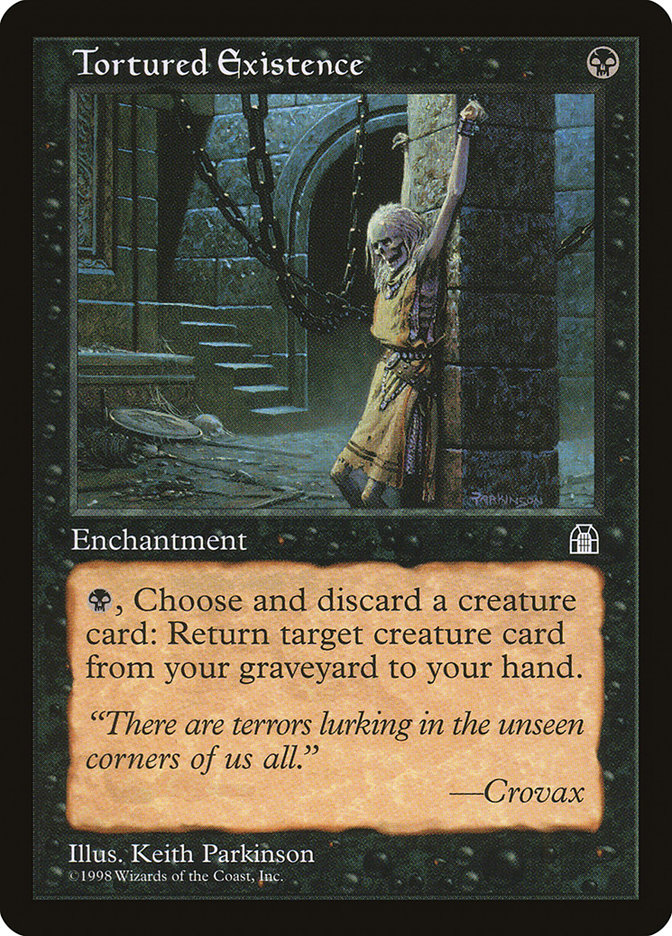Magic the Gathering Card - Tortured Existence - MTG Circle