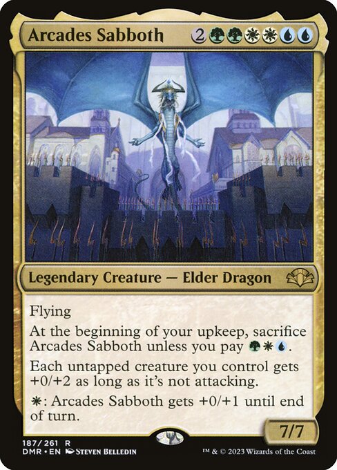 Magic the Gathering Card - Arcades Sabboth - MTG Circle