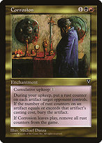 Magic the Gathering Card - Corrosion - MTG Circle