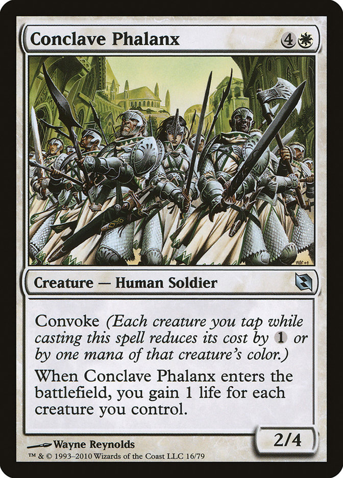 Magic the Gathering Card - Conclave Phalanx - MTG Circle