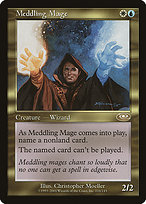 Magic the Gathering Card - Meddling Mage - MTG Circle