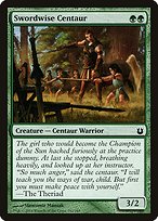 Magic the Gathering Card - Swordwise Centaur - MTG Circle