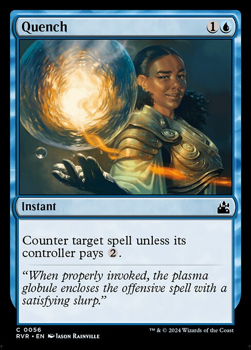 Magic the Gathering Card - Quench - MTG Circle