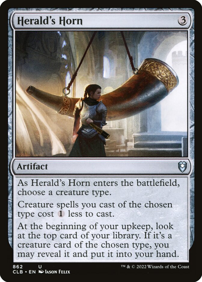 Magic the Gathering Card - Herald's Horn - MTG Circle