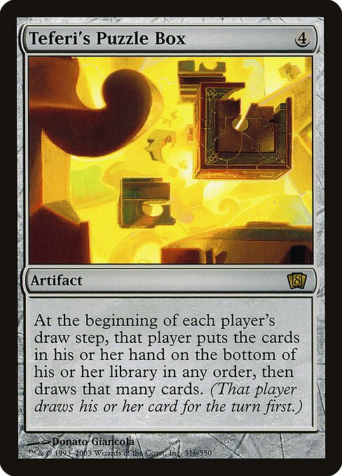 Magic the Gathering Card - Teferi's Puzzle Box - MTG Circle