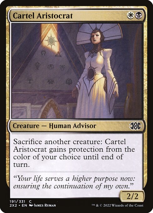 Magic the Gathering Card - Cartel Aristocrat - MTG Circle