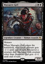 Magic the Gathering Card - Massacre Girl - MTG Circle