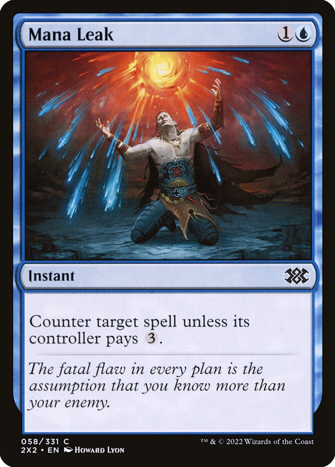 Magic the Gathering Card - Mana Leak - MTG Circle