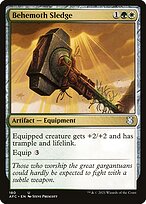 Magic the Gathering Card - Behemoth Sledge - MTG Circle