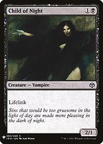 Magic the Gathering Card - Child of Night - MTG Circle