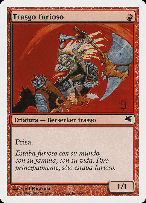 Magic the Gathering Card - Raging Goblin - MTG Circle