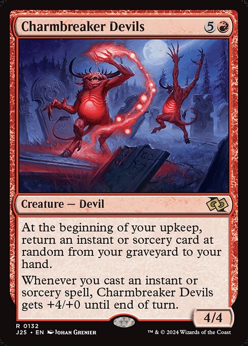 Magic the Gathering Card - Charmbreaker Devils - MTG Circle