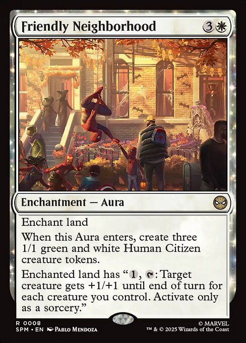 Magic the Gathering Card - Friendly Neighborhood - MTG Circle