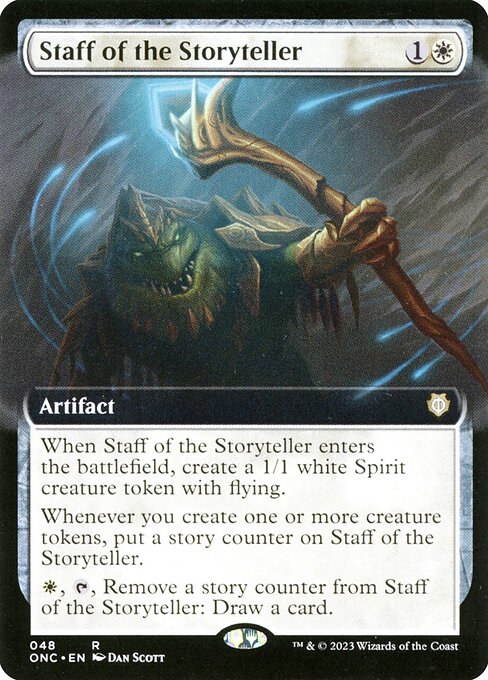 Magic the Gathering Card - Staff of the Storyteller - MTG Circle