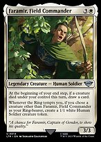 Magic the Gathering Card - Faramir, Field Commander - MTG Circle