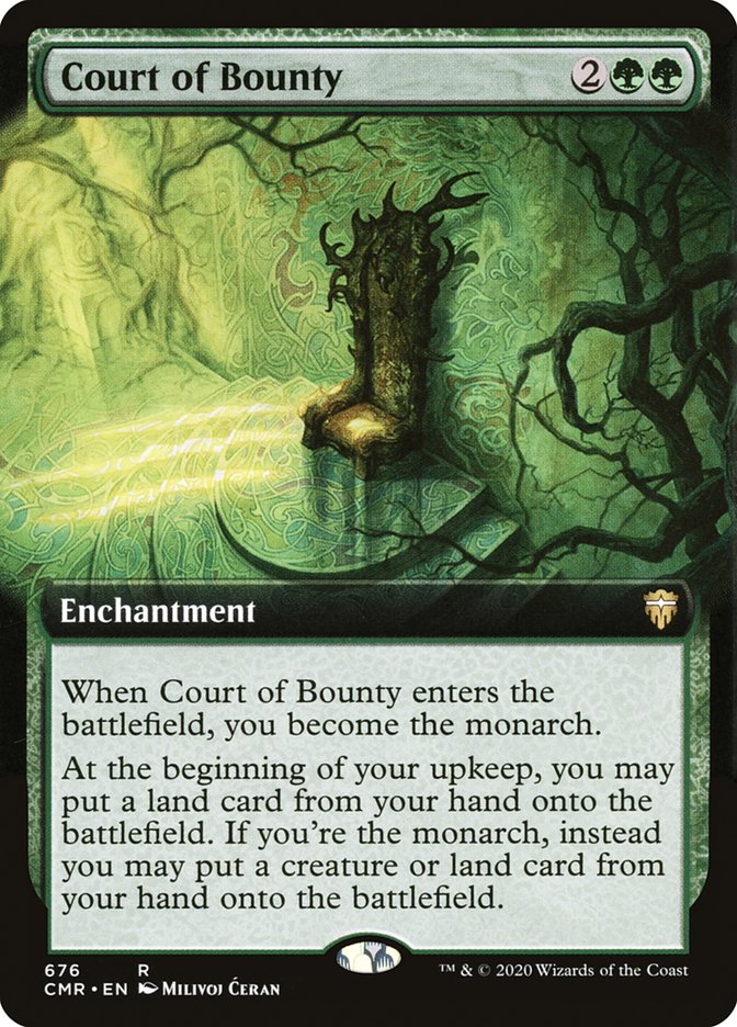 Magic the Gathering Card - Court of Bounty - MTG Circle