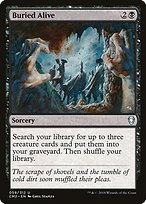 Magic the Gathering Card - Buried Alive - MTG Circle