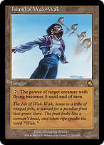 Magic the Gathering Card - Island of Wak-Wak - MTG Circle