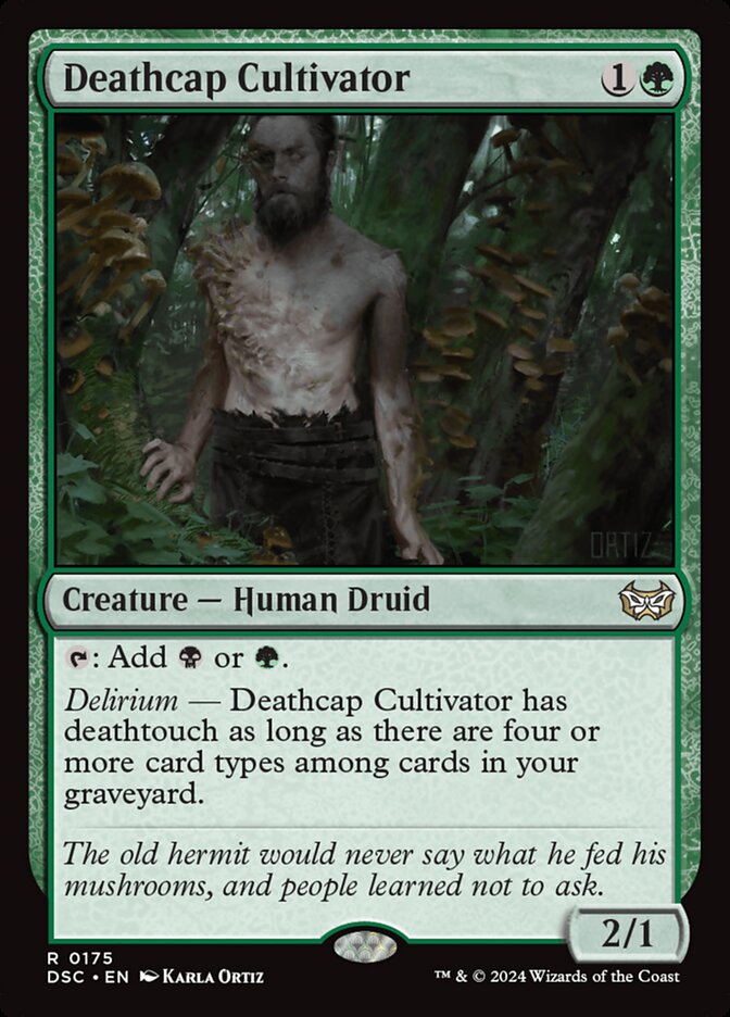 Magic the Gathering Card - Deathcap Cultivator - MTG Circle