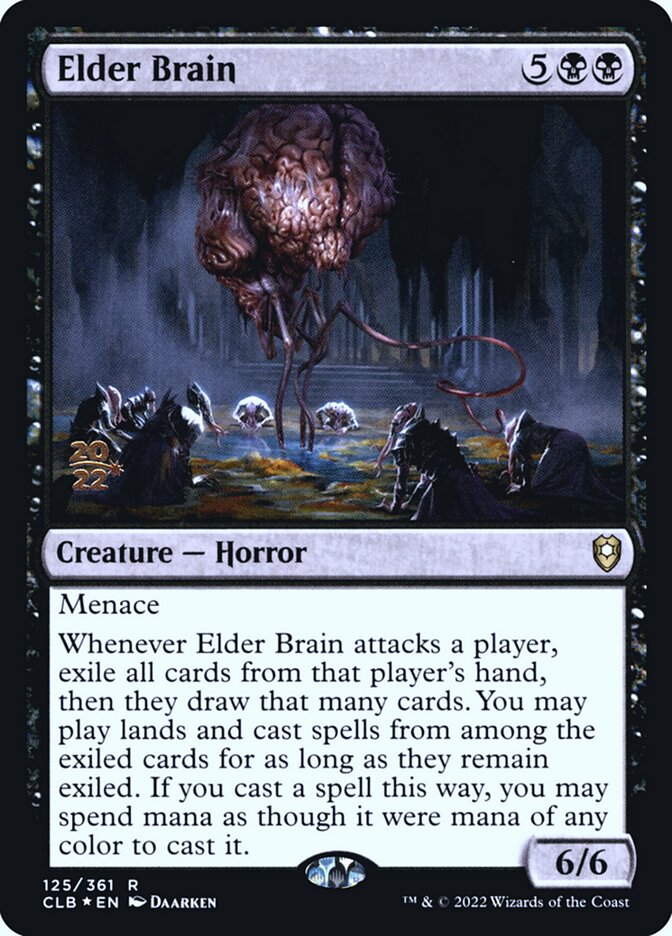 Magic the Gathering Card - Elder Brain - MTG Circle
