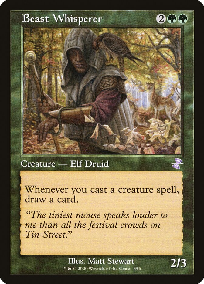 Magic the Gathering Card - Beast Whisperer - MTG Circle