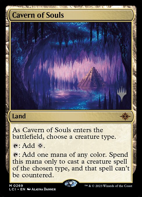 Magic the Gathering Card - Cavern of Souls - MTG Circle