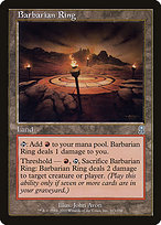 Magic the Gathering Card - Barbarian Ring - MTG Circle