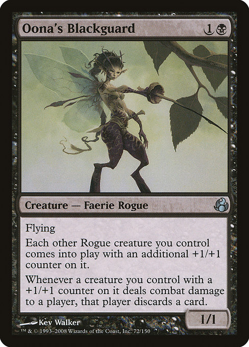 Magic the Gathering Card - Oona's Blackguard - MTG Circle