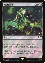 Magic the Gathering Card - Mutilate - MTG Circle
