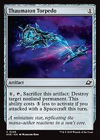 Magic the Gathering Card - Thaumaton Torpedo - MTG Circle