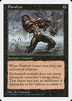 Magic the Gathering Card - Paralyze - MTG Circle