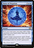 Magic the Gathering Card - Force of Negation - MTG Circle