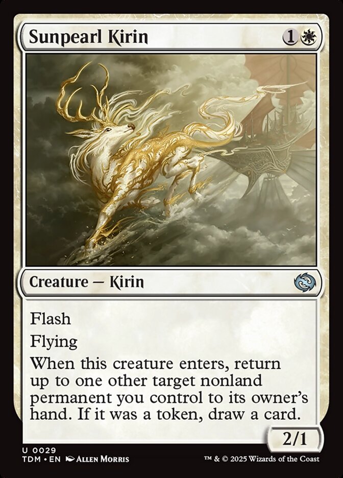 Magic the Gathering Card - Sunpearl Kirin - MTG Circle