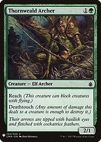 Magic the Gathering Card - Thornweald Archer - MTG Circle