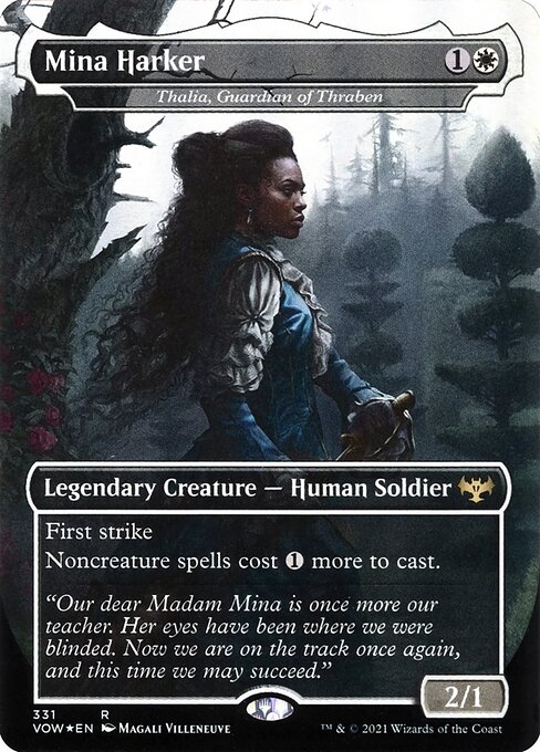 Magic the Gathering Card - Thalia, Guardian of Thraben - MTG Circle