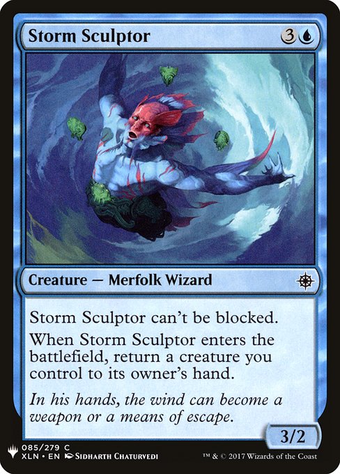 Magic the Gathering Card - Storm Sculptor - MTG Circle