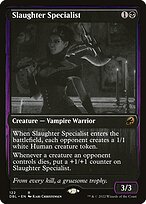 Magic the Gathering Card - Slaughter Specialist - MTG Circle