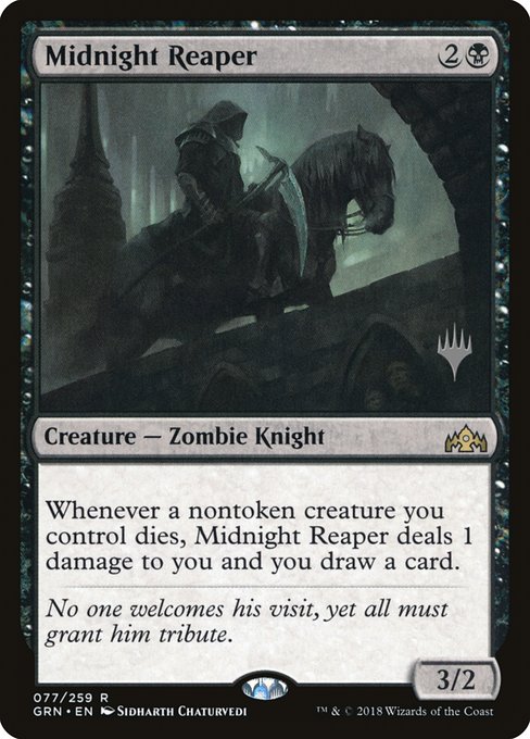 Magic the Gathering Card - Midnight Reaper - MTG Circle