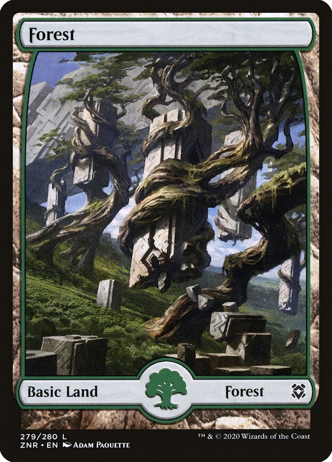 Magic the Gathering Card - Forest - MTG Circle
