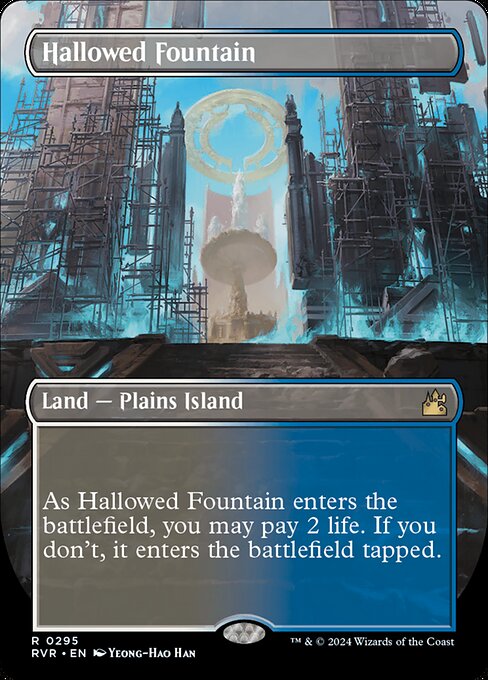 Magic the Gathering Card - Hallowed Fountain - MTG Circle