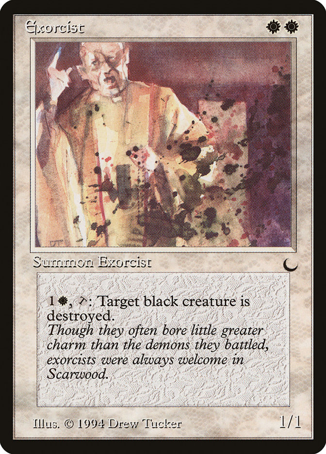 Magic the Gathering Card - Exorcist - MTG Circle