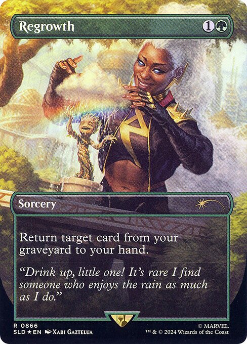 Magic the Gathering Card - Regrowth - MTG Circle