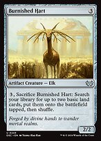 Magic the Gathering Card - Burnished Hart - MTG Circle