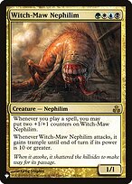 Magic the Gathering Card - Witch-Maw Nephilim - MTG Circle