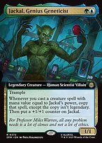 Magic the Gathering Card - Jackal, Genius Geneticist - MTG Circle