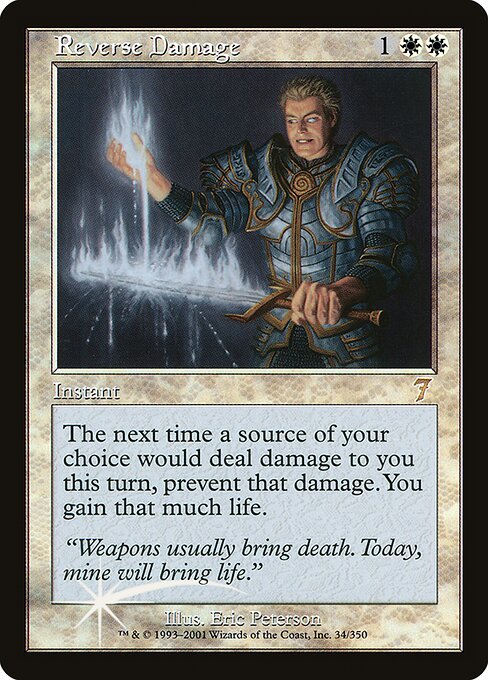 Magic the Gathering Card - Reverse Damage - MTG Circle
