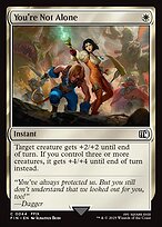 Magic the Gathering Card - You're Not Alone - MTG Circle